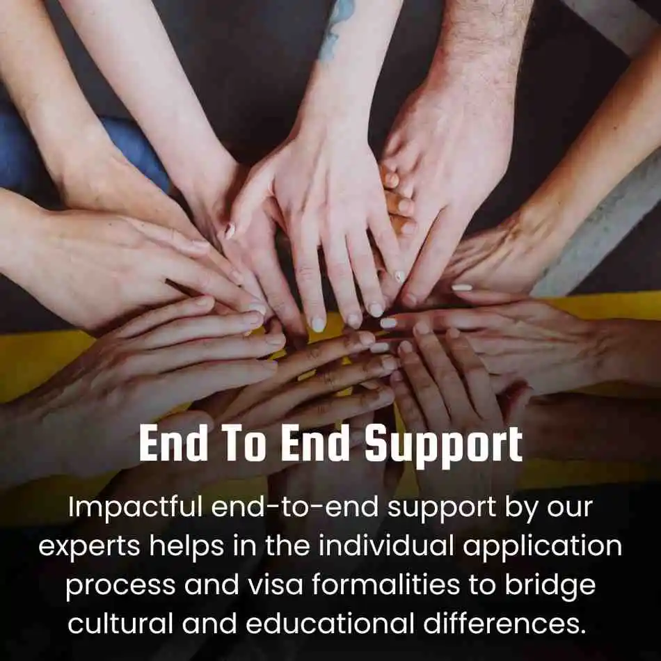 END TO END SUPPORT